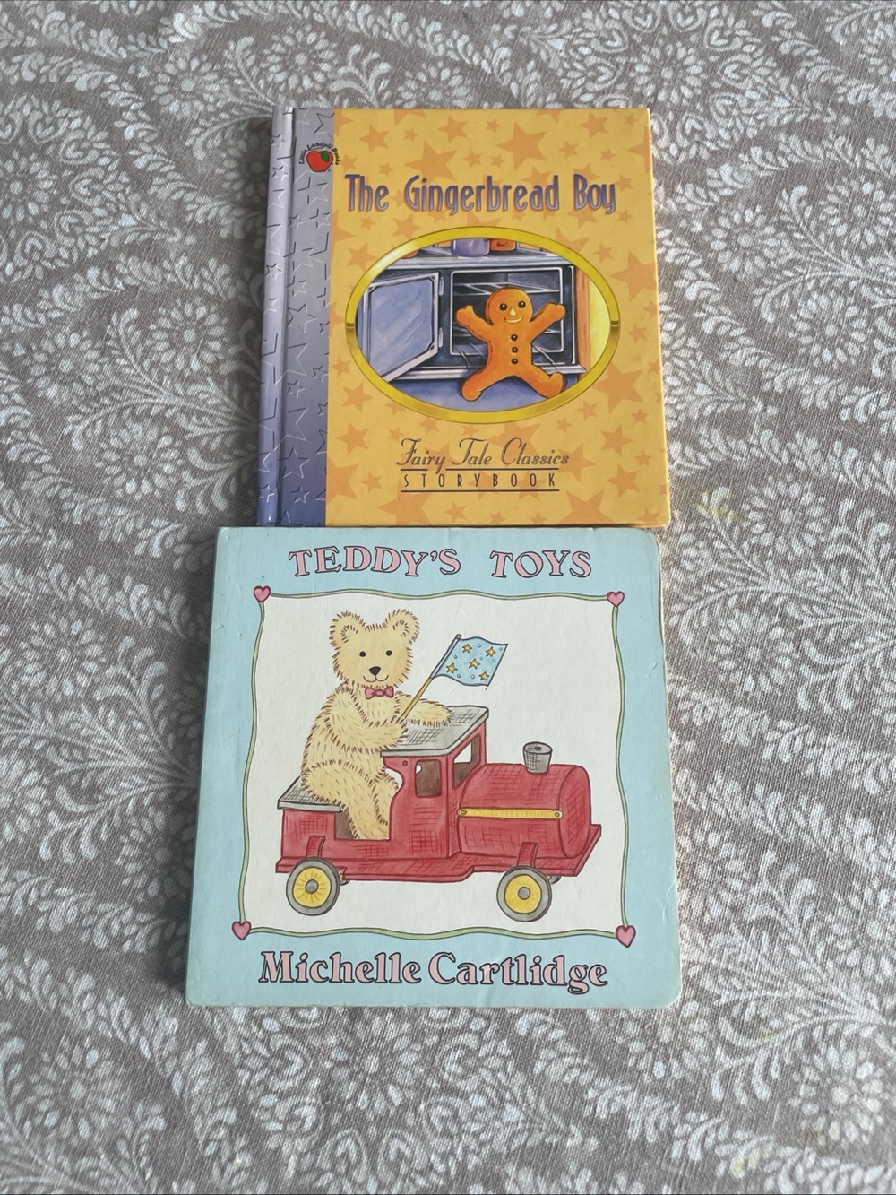 2 Vintage Kids Story, Teddy’s Toys And The Gingerbread Toy 1998, 1985